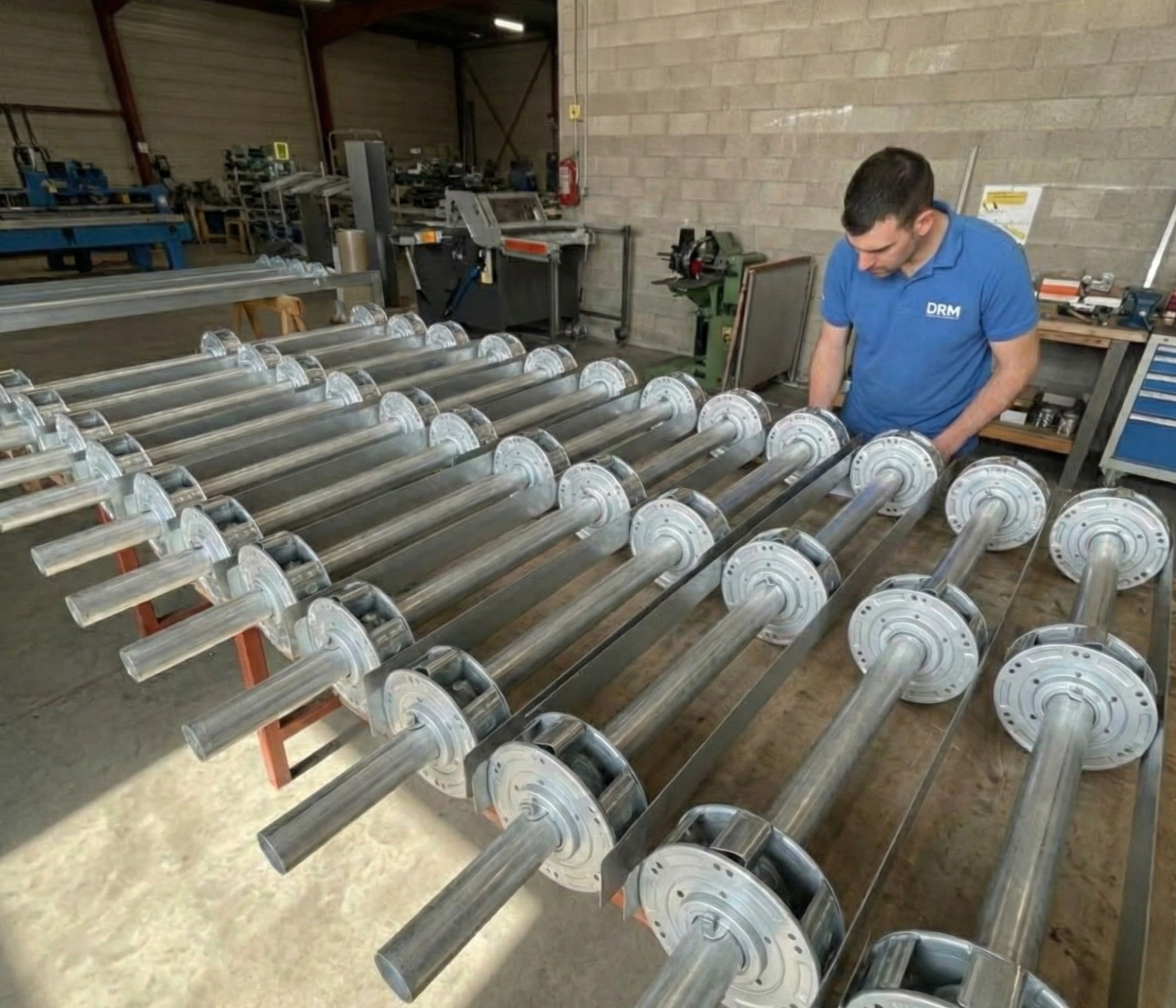 Fabrication rideau métallique