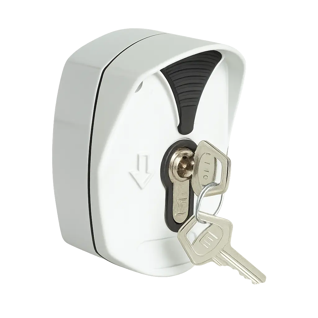 Boîtier à clé pour rideau métallique - Dépannage et installation à Lille - DRM