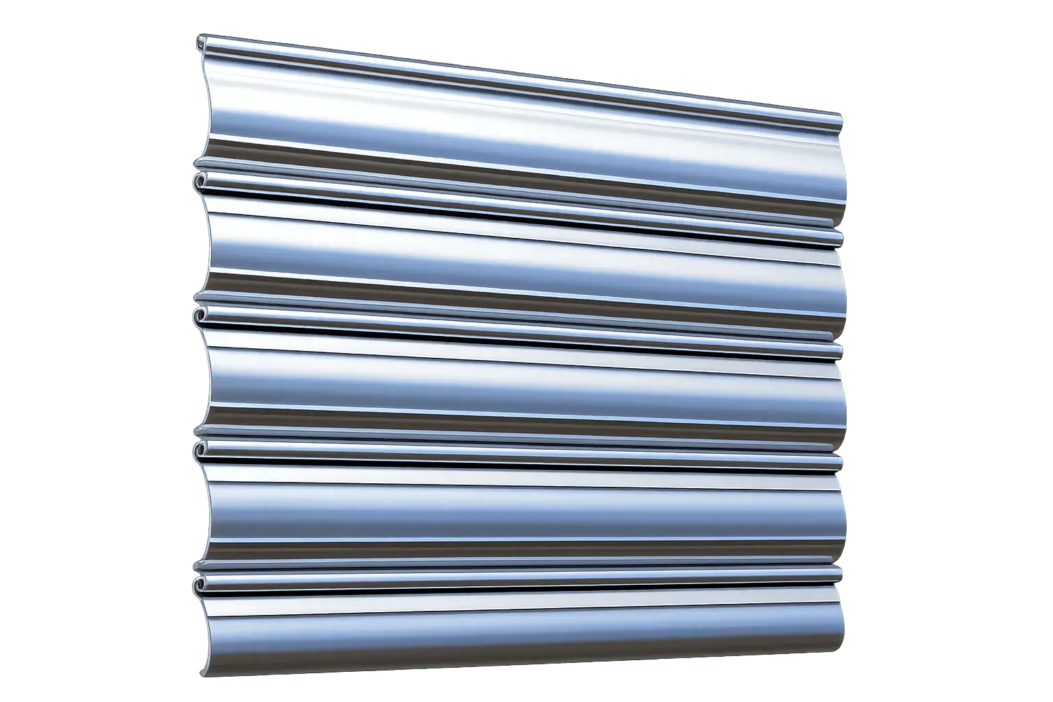 Rideau métallique lames pleines opaques - Sécurité maximale à Lille - DRM