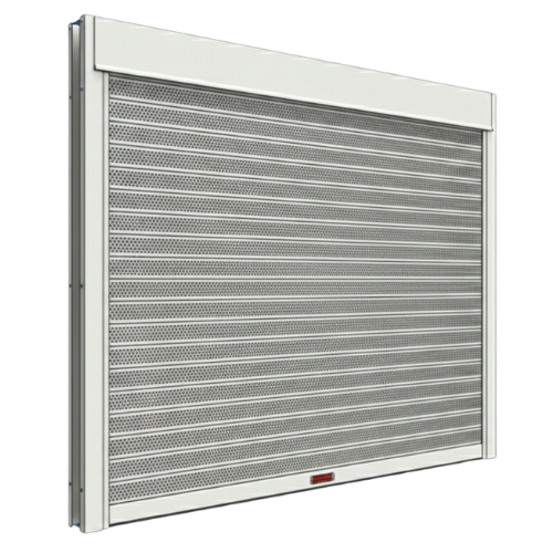 Rideau métallique lames micro-perforées - Installation rideau métallique à Lille - DRM