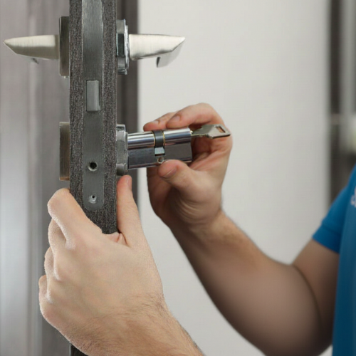 Budget installation serrure porte entrée Lille